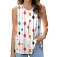 thumbnail image 2 of Uaswgudfs Plus Size Tank Tops for Women Loose Fit Sleeveless Scoop Neck Cami for Yoga, Casual Summer Wear, 2 of 5