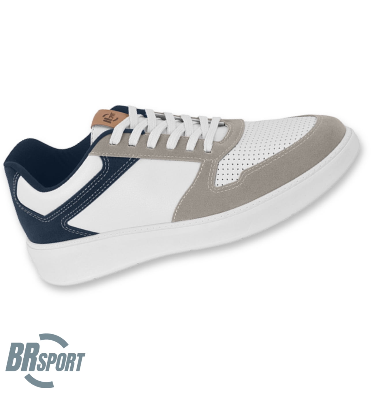 Bally Men's Parrel Ribbon White Leather Low-Top Player
