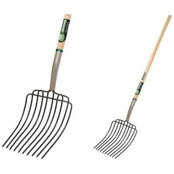 Tru Tough Long Handle Manure & Bedding Fork