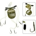 thumbnail image 2 of Bait Carp Fishing Feeder Fishing Baits Cages Hook Rig Set Feeder Tackle, 2 of 11