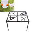 thumbnail image 1 of Metal Flower Pot Holder, Chicken Feeder Stand For Home Garden Corner, 1 of 8