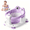 Purple, variant on Non-Slip Baby Bath Seat for Ages 6 Months, with Suction Cups & Soft Cushion-Blue