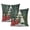 Green Xmas Trees, variant on Green Xmas Trees Pine Farmhouse Throw Pillows Cover Square Square Cushion Covers 2 Pieces Fashion Throw Cushion Case for Indoor Home Bedroom