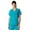 Teal, variant on Cordoba 5-Pocket Scrub Top for Women - Graphite - Small