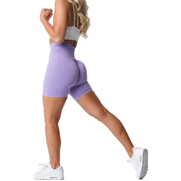 Nvgtn Scrunch Seamless Shorts Spandex Shorts Woman Fitness Elastic  Breathable Hip-lifting Leisure Sports Running