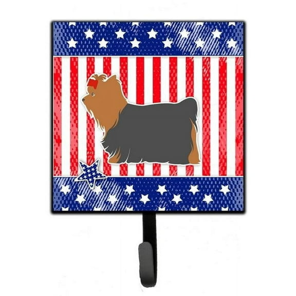 Carolines Treasures BB3334SH4 USA Patriotic Yorkshire Terrier Yorkie Leash or Key Holder