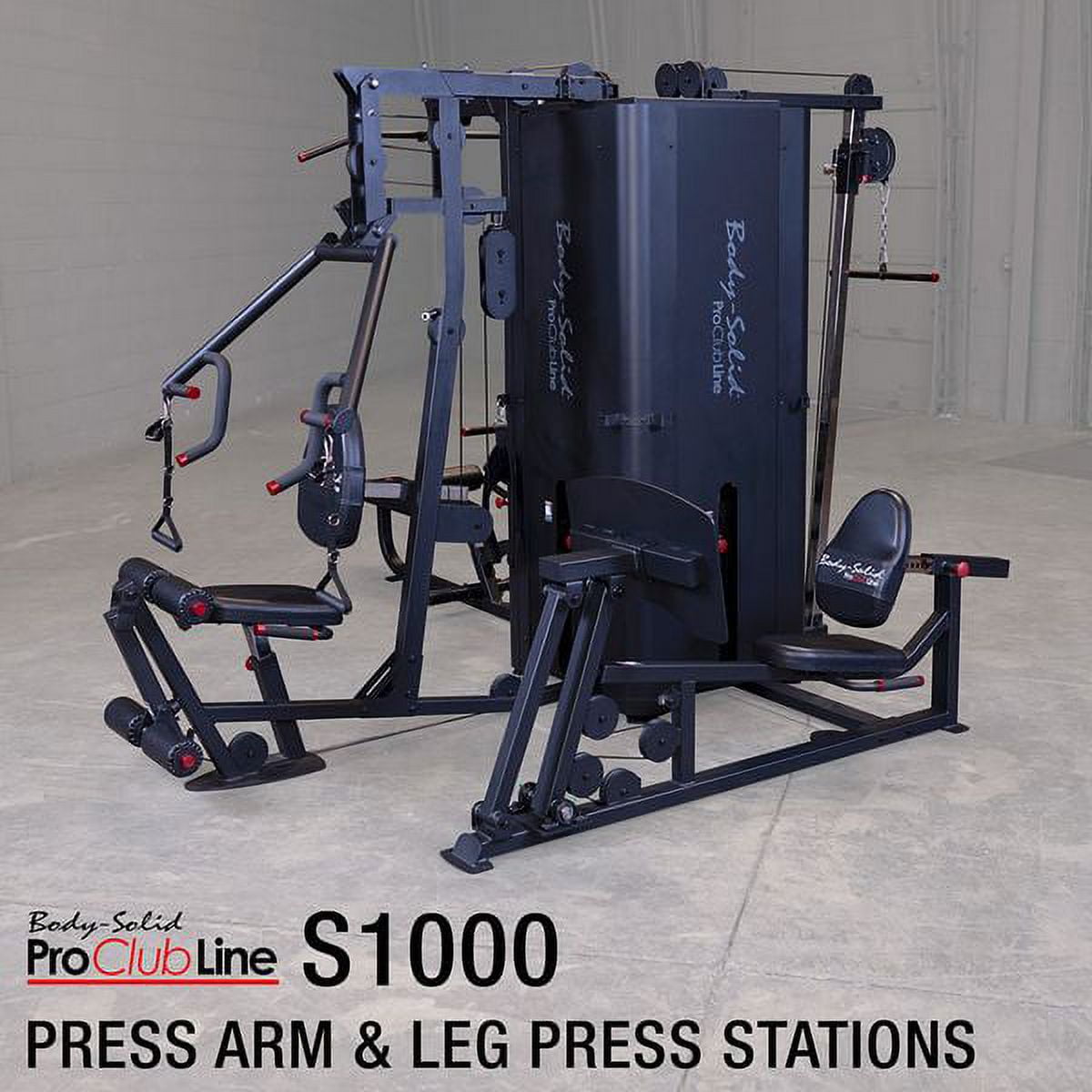 Body-Solid S1000 Four-Stack Universal Weight Machine (Commercial Gym Quality) by Pro Clubline