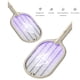 thumbnail image 4 of Matamoscas De Insectos Matamoscas eléctrico para insectos, matamosquitos con luz LED recargable por USB (beige) Wdftyju Libre de BPA, 4 of 5