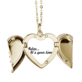 thumbnail image 1 of Relajarse tiempo citar Collar colgante en forma de melocotón con alas Unbranded M, 1 of 3