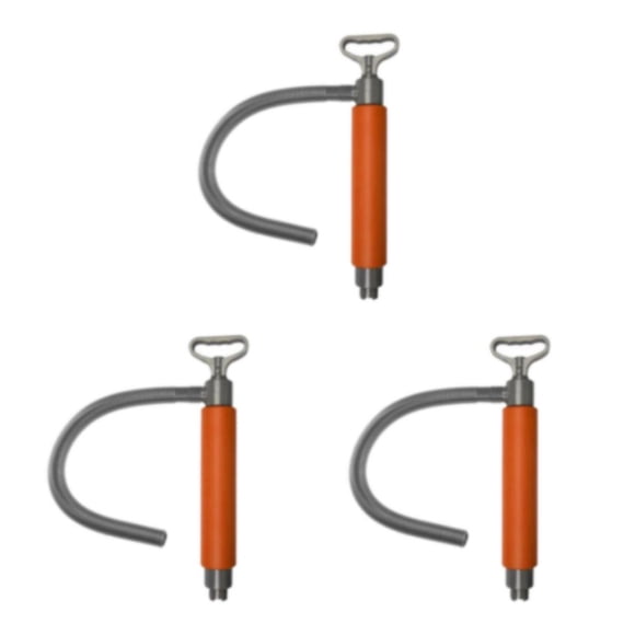 Soidarity Kayak Bilge Pump Bombas manuales de drenaje de agua con tubo Accesorios para barcos Naranja Type1 NO1