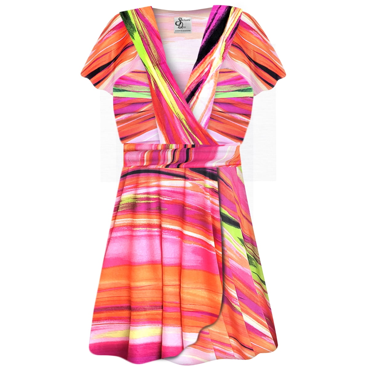 SALE! Orange or Green Customizable Solid Color Slinky Plus Size Dresses -  Tops & Skirts! 0x 1x 2x 3x 4x 5x 6x 7x 8x