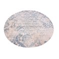 thumbnail image 2 of Unique Loom 3127078 6 x 6 Pi. Tapis Rond de Chêne de Paris&44; Bleu, 2 of 5