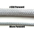 thumbnail image 3 of Micro Cord Paracord 1.18mm x 125' Neon Orange by Jig Pro Shop - Made in the USA, 3 of 4