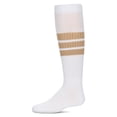 thumbnail image 2 of MeMoi  Triple Stripe Knee High Socks - Girls - Female, 12, Tan, 2 of 4