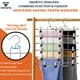 thumbnail image 2 of Organizadores de armario y almacenamiento FATHITA, perchas para pantalones de 6 niveles, 2 of 7