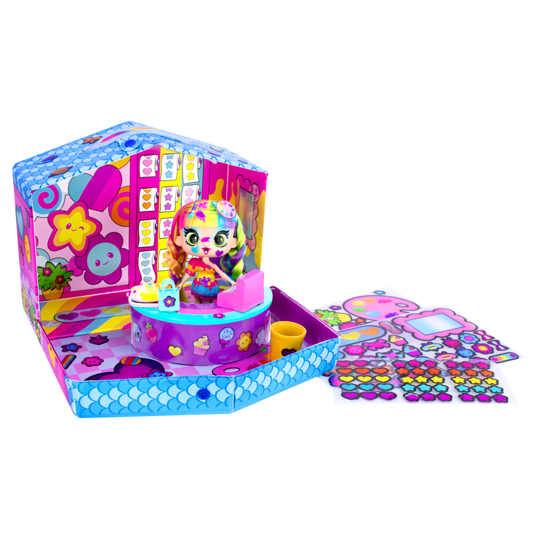 Decora Fashion Girlz Sticker Store Playset, Exclusive Bright