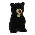 thumbnail image 3 of Aurora - Medium Black Miyoni Tots - Sitting Pretty 10" American Black Bear Cub - Adorable Stuffed Animal, 3 of 4