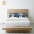 thumbnail image 6 of Yayeee Pillowcase Standard Size Set of 2 Satin Wrinkle Resistant Pillow Case, Christmas Santa, 6 of 8