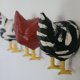 thumbnail image 2 of Imanes de nevera Animales lindos 3 piezas Divertidos juguetes magnéticos de animales de trasero de pollo Decoración de resina 3d para oficina, 11 Feliz Sencillez, 2 of 5