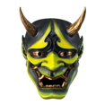 thumbnail image 1 of Máscara de resina para cosplay Devils Kings Prajna Halloween Carnival, 1 of 3