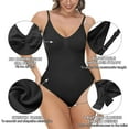 thumbnail image 5 of Matchstick Women's Bodysuits Tummy Control Seamless Shapewear Tank Tops Body Shaper, 5 of 7