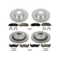 thumbnail image 3 of PowerStop Front and Rear Z23 Evolution Sport Carbon-Fiber Ceramic Brake Pad and Drilled & Slotted Rotor Kit Fits: FORD Select Models K6273, 3 of 10