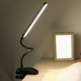 thumbnail image 4 of USB Desk Lamp with 360° Flexible Gooseneck Clip, 3 Color Temperature Modes (3000K/4500K/6500K), Eye Protection LED Lighting, USB Powered, 10-Level Brightness Adjustment, 4 of 7