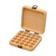 thumbnail image 1 of Caja de almacenamiento multifuncional para aceites esenciales con tapa y ranuras multiusos para uso doméstico. 25 tragamonedas, 1 of 9