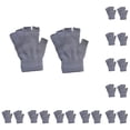 thumbnail image 1 of Sonducket 1 par de guantes sin dedos, accesorios de ropa para hombres y mujeres, cubiertas térmicas para manos, calentador de manos con Color gris claro 10piezas, 1 of 6