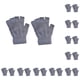 thumbnail image 3 of Sonducket 1 par de guantes sin dedos, accesorios de ropa para hombres y mujeres, cubiertas térmicas para manos, calentador de manos con Color gris claro 10piezas, 3 of 6