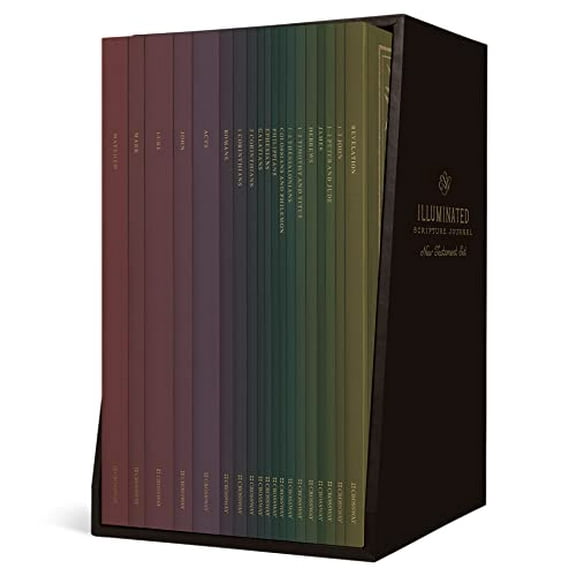 Pre-Owned ESV Illuminated Scripture Journal: New Testament Set Paperback