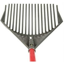 ROOT ASSASSIN Long Handle 58-Inch Yard & Garden Multi-Tool Rake, Red ...