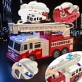 thumbnail image 3 of Vehículo de juguete TEMI Emergency, paquete de 4 unidades para niños de 3 a 8 años con luz, 3 of 8
