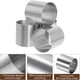 thumbnail image 3 of Round Cake Ring Mold Stainless Steel Baking Rings 16Pcs Dessert Mousse Mold Mini Cake Pastry Ring Food Molding Set, 3 of 5