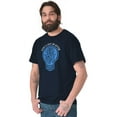 thumbnail image 4 of Shine a Light on Autism Bulb Symbol Men's Graphic T Shirt Tees Brisco Brands S, 4 of 4