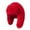 Red#ushanka hat women, variant on SZJXBUY Ushanka Hat Women Winter Luxurious Faux Mink Fur Hats Long Pile Ear Flap Furry Fashion Warm Cap Beige,Free Size