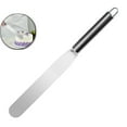 thumbnail image 1 of Dvruxg Stainless Steel Cake Spatula, Angled Icing Spreader Blade, Multifunctional Baking Decorating Tool for Pastry & Home Kitchen Use, 1 of 5