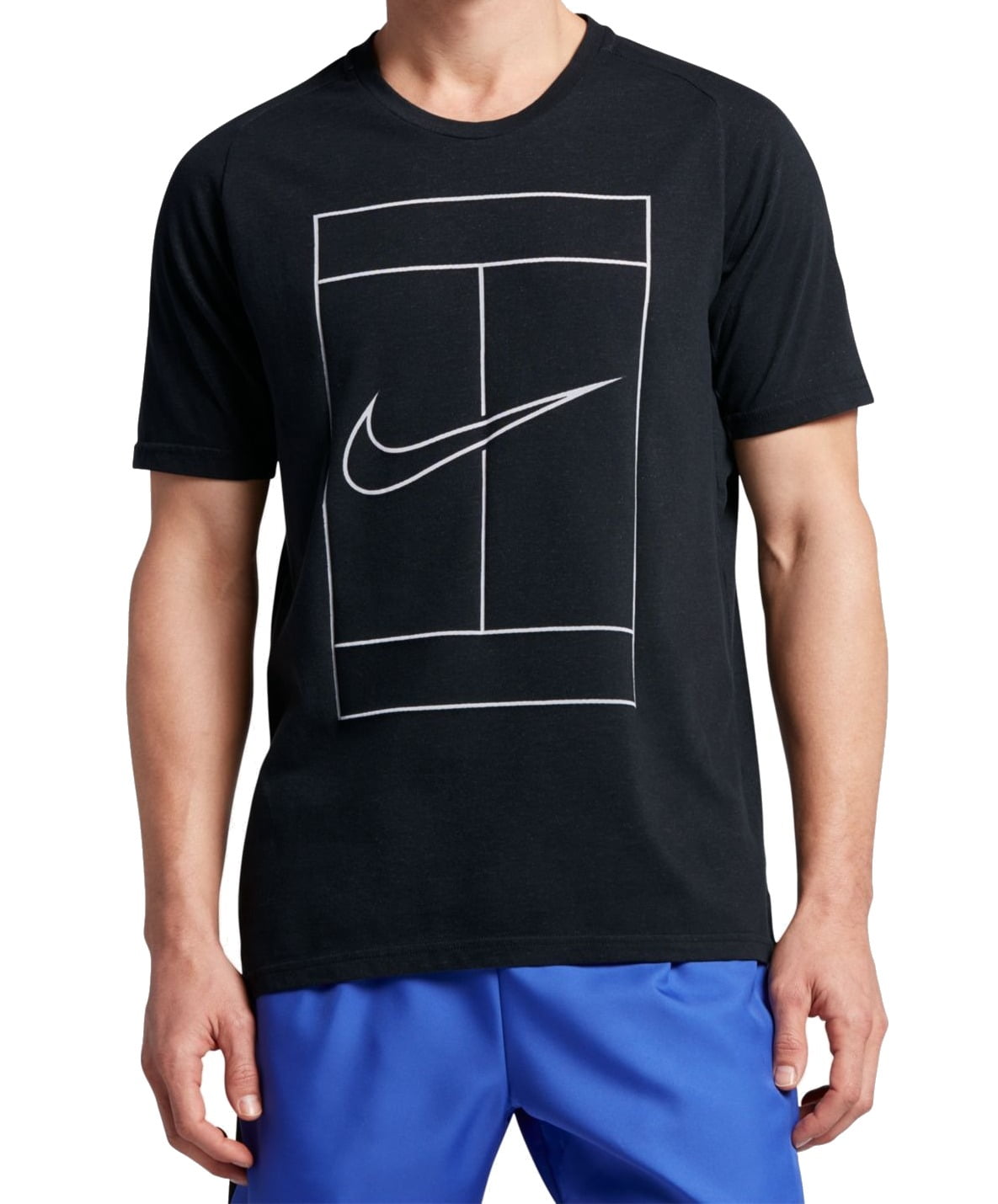 black nike tees