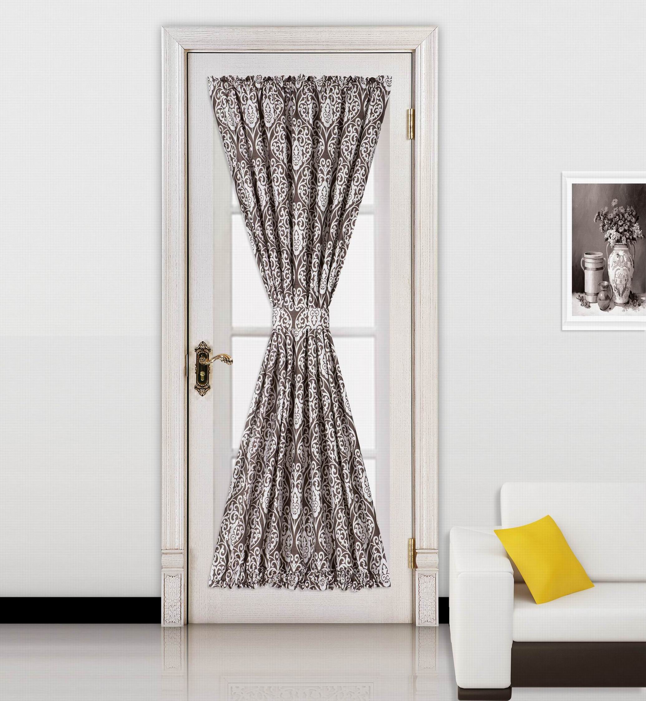 Ella Brown -White 2 Tone Color 1Pc French Door 55