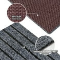 thumbnail image 3 of BESTVUE Runner Rug Outdoor Non Slips Carpet Runners Indoor Utility Area Rugs Mat for Kitchen Hallway Entryway Garage with Rubber Backing Checkred Grey 2ft x 30ft, 3 of 7