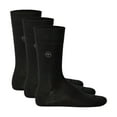 thumbnail image 1 of TOM TAILOR Calcetines para Hombre, Paquete de 3 - Básicos, Mezcla de Algodón, Lisos Negro 39-42, 1 of 3