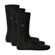 thumbnail image 1 of TOM TAILOR Calcetines para Hombre, Paquete de 3 - Básicos, Mezcla de Algodón, Lisos Negro 43-46, 1 of 3
