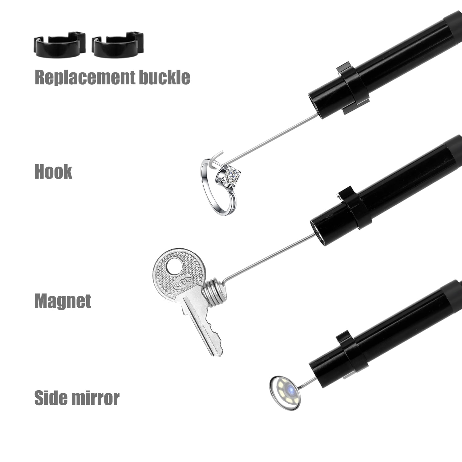 ROBDAE Industrial Endoscope 4.3 Inch LCD Color Screen 1080P Handheld Endoscope Industrial Home Endoscopes with 8 LEDs Industrial Borescope Color : Black, Size : 5m ROBDAE Industrial Endoscope 4.3 Inch LCD Color Screen 1080P Handheld Endoscope Industrial Home Endoscopes with 8 LEDs Industrial Borescope Color : Black, Size : 5m