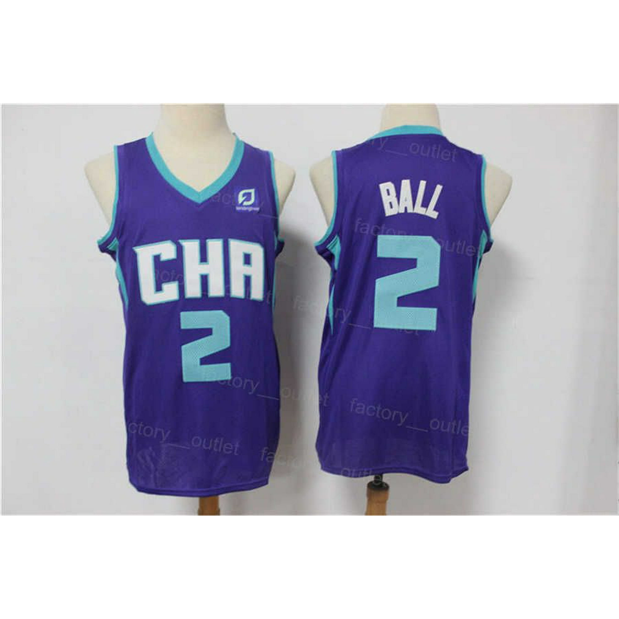 NBA_ jersey Men Basketball LaMelo Ball Jersey 2 Gordon Hayward 20 Terry  Rozier III 3 Team Green Blue Purple White Color Embroidery And''nba''jerseys  