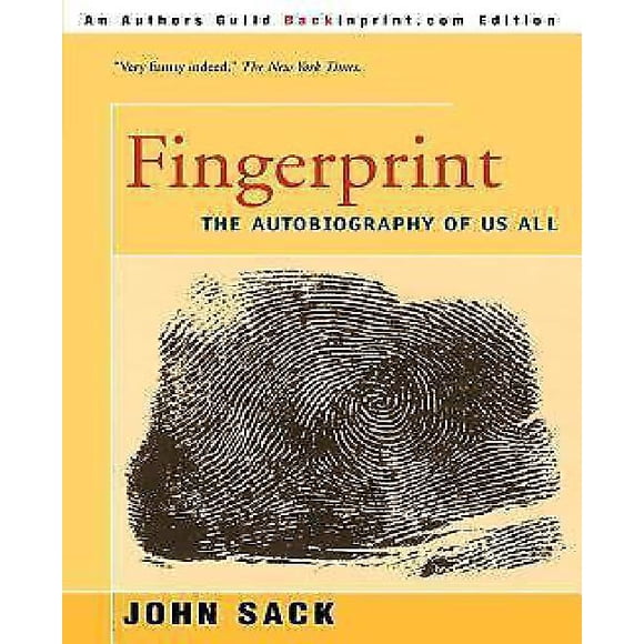 Fingerprint: The Autobiography of Us All