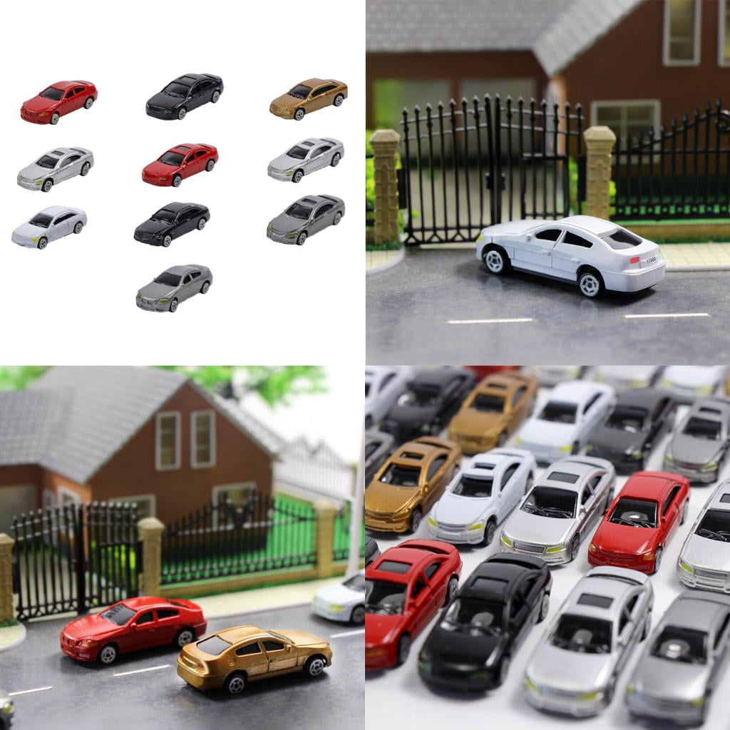 20x HO Scale Model Mini Vehicle Car 1:87 Building Model Sand Table Layout 20x HO Scale Model Mini Vehicle Car 1:87 Building Model Sand Table Layout