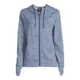 thumbnail image 5 of Athletic Works Women's Super Soft Lightweight Zip Up Hoodie Jacket, 5 of 5