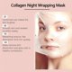 thumbnail image 4 of Mascarilla facial HUSCAN Quia Collagen Night Wrapping para mujer, 3 unidades, 4 of 9