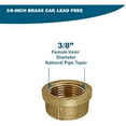 thumbnail image 3 of Supply Giant BRCA0038-NL 3/8" Brass Cap, Lead Free, 3 of 3