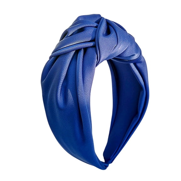 mdesiwst Women Headband Bowknot Decor Pure Color Hair Hoop Lightweight Versatile Hair Decoration Hair Accessories